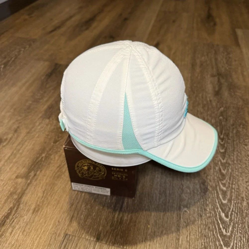Adidas Hat Womens Cap White Teal Mint‎ Tiffany Tennis Pickleall Golf Adjustable